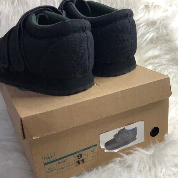 Black Pedors classic MAX stretch Double strapped Velc men’s 9 6E women’s 11 6E - Picture 2 of 16